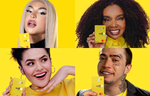 Pabllo Vittar, Thelminha Assis, Maisa e Whindersson Nunes passam a fazer parte do time de influenciadores do WillBank (crédito: divulgação)
Pabllo Vittar, Thelminha Assis, Maisa e Whindersson Nunes passam a fazer parte do time de influenciadores do WillBank (crédito: divulgação)